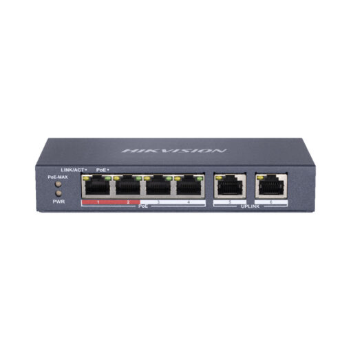 57494 switch poe hikvision ds 3e0106p e m 1
