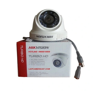 Camera HDTVI Dome 2MP Hikvision DS-2CE56D0T-IR DS 2CE56D0T IR