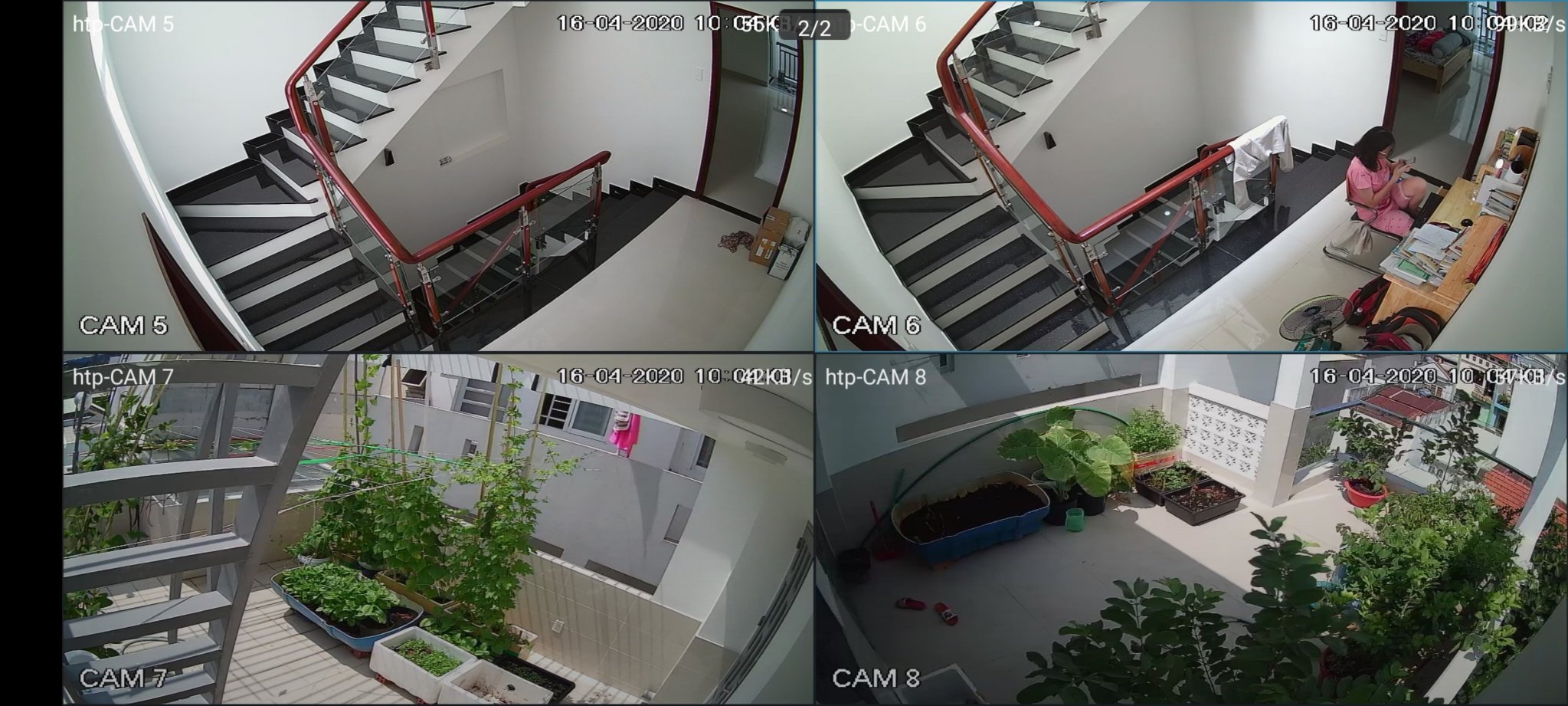Camera Dome HD-TVI 5MP Hikvision DS-2CE56H0T-ITM lap camera gia dinh chat luong full hd