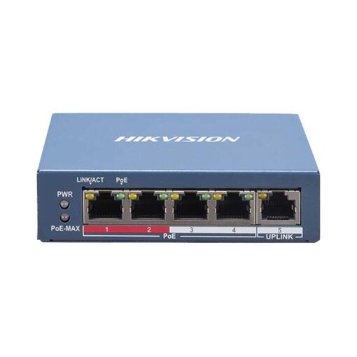 switch poe 4 cong hikvision ds 3e1105p ei 2