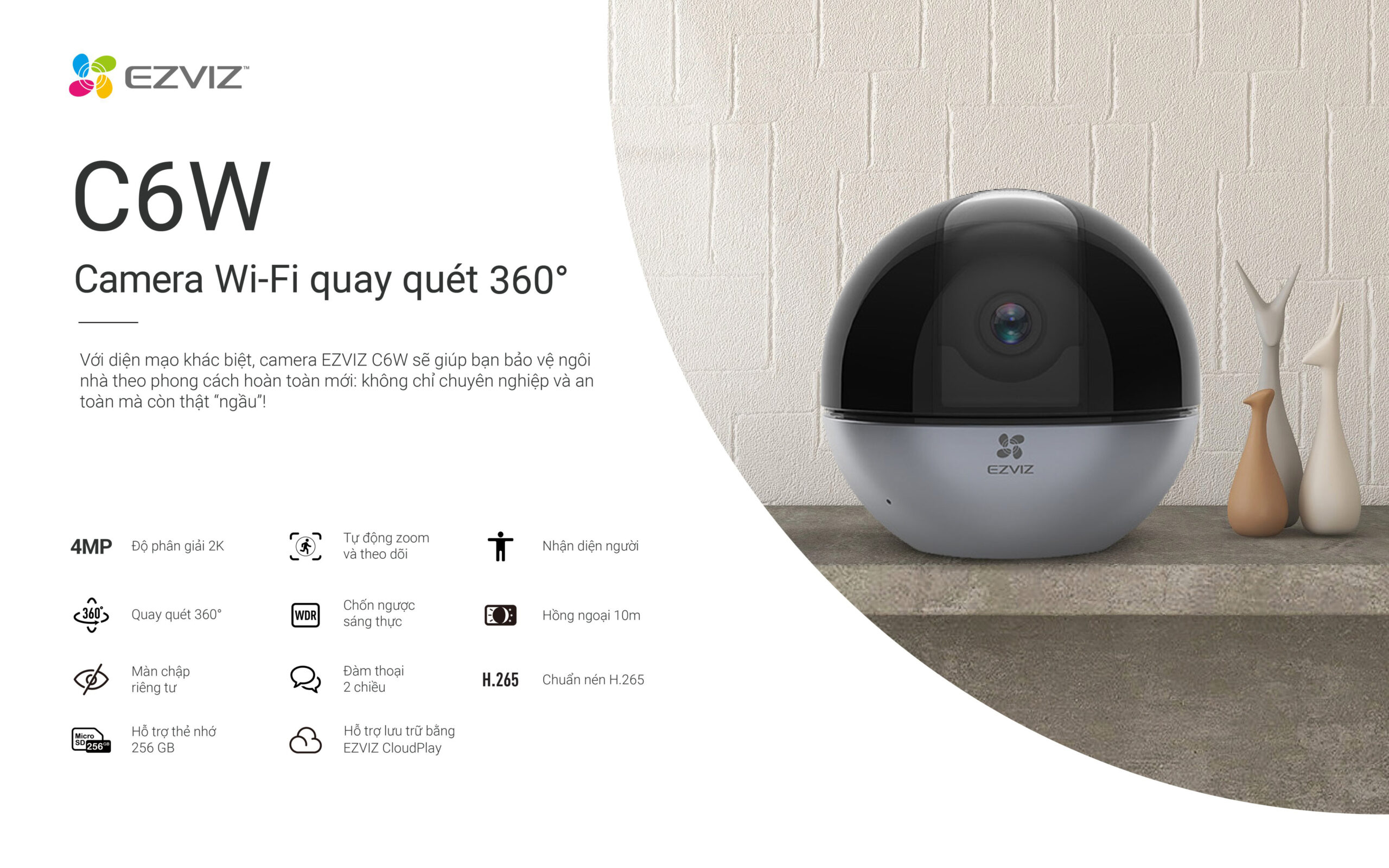 Camera IP Wifi 4MP EZVIZ C6W quay quét 360 độ 1 scaled