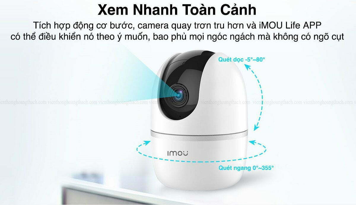 Camera IP wifi không dây 5MP IMOU IPC-GK2CP-5C0WR Camera Khong Day 360 Bao Trom 2.0 Megapixel IPC A22EP G V3 9