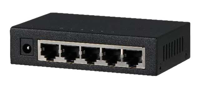 Switch mạng 5 cổng KBVISION KX-CSW04 Switch mạng 5 cổng KBVISION KX-CSW04