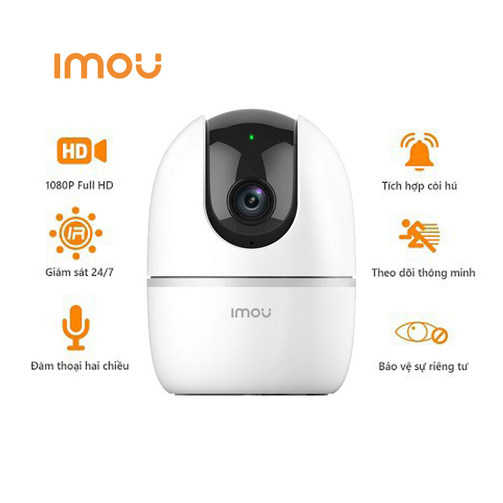 Camera IP Wifi quay quét 2MP IMOU A22EP-H-V2 camera ip wifi quay quet 2mp imou ipc a22ep g v2 1a
