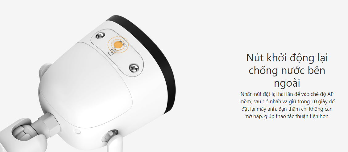 camera wifi imou f42p nut reset ben ngoai