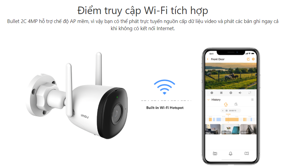camera wifi imou f42p wifi hotspot