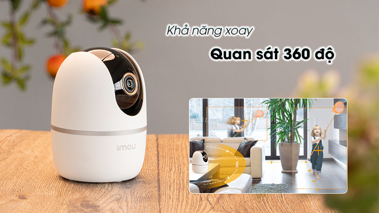 Camera wifi trong nhà quay quét 3MP IMOU IPC-A32EP-L ipc a32ep l