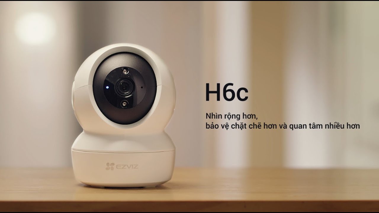 Camera WiFi EZVIZ H6C 2MP quay quét thông minh