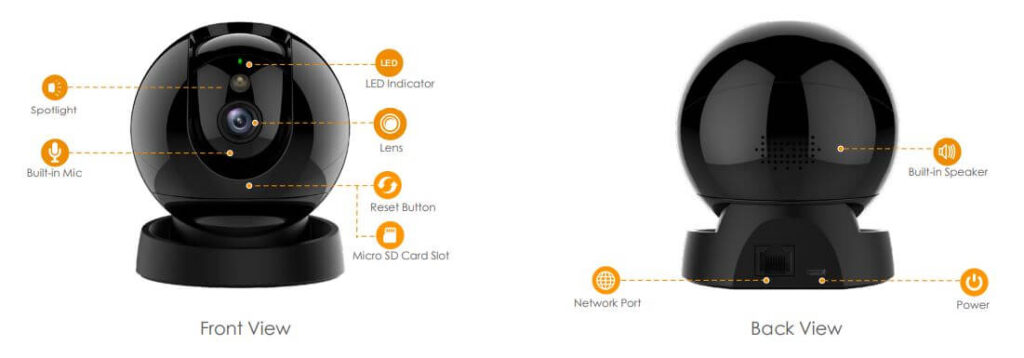 Camera Wifi PT Full Color 5MP IMOU IPC-GK2DP-5C0WE tskt imou ipc gk2dp 3c0we
