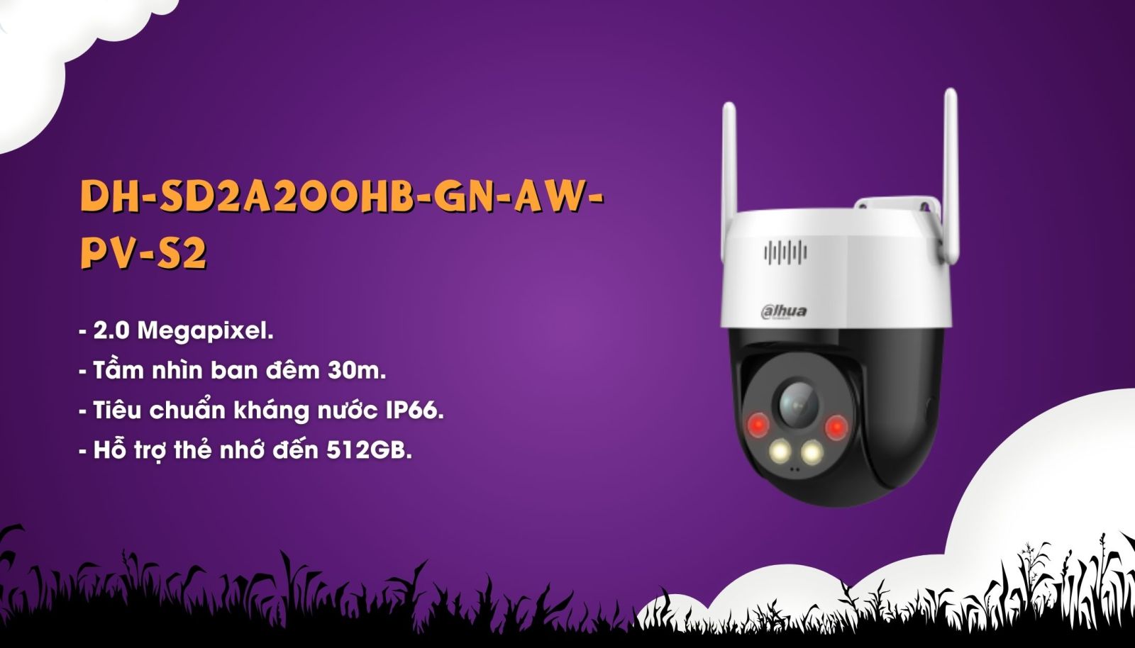 Camera IP PTZ Wifi 2MP DAHUA DH-SD2A200HB-GN-AW-PV-S2 uu diem cua camera dh sd2a200hb gn aw pv s2