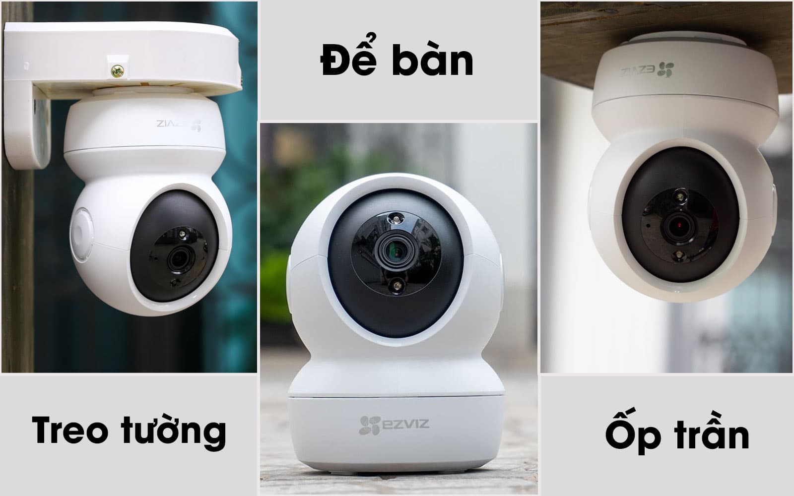 Camera Wifi EZVIZ C6N 1080P 2MP xoay 360 độ vi tri lap dat c6n digione