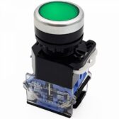 nut nhan nha 2 tiep diem la38 11bn 22mm mau xanh i7mg 1 600x600 1